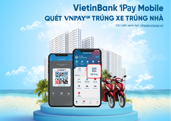 Rinh lộc đầu xuân khi thanh toán QRPay - VietinBank