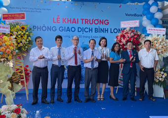 VietinBank Bình Phước tổ chức Lễ khai trương Phòng Giao dịch Bình Long