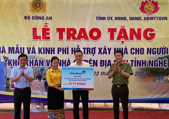 VietinBank tài trợ xây dựng 200 căn nhà ở cho hộ nghèo tại Nghệ An