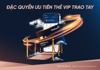 Mở thẻ VIP online cùng VietinBank Premium